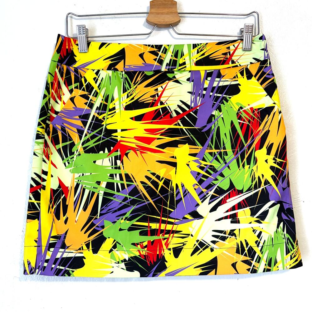 Loudmouth Ladies NWOT Splatterific Classic Golf Skort Size 4